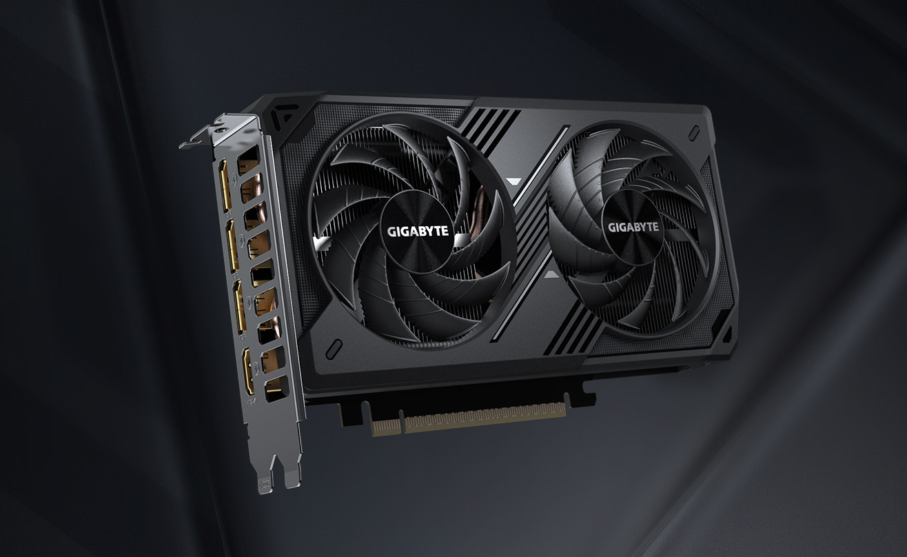 GIGABYTE WINDFORCE GeForce RTX 5060 Graphics Card GV-N5060WF2MAX